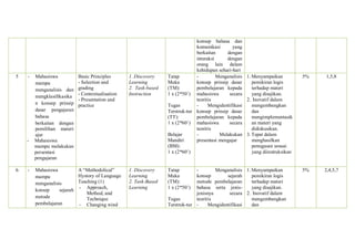 lesson plan of teaching English as a foreign language | PDF