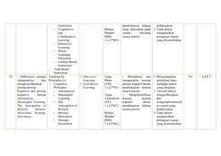 lesson plan of teaching English as a foreign language | PDF