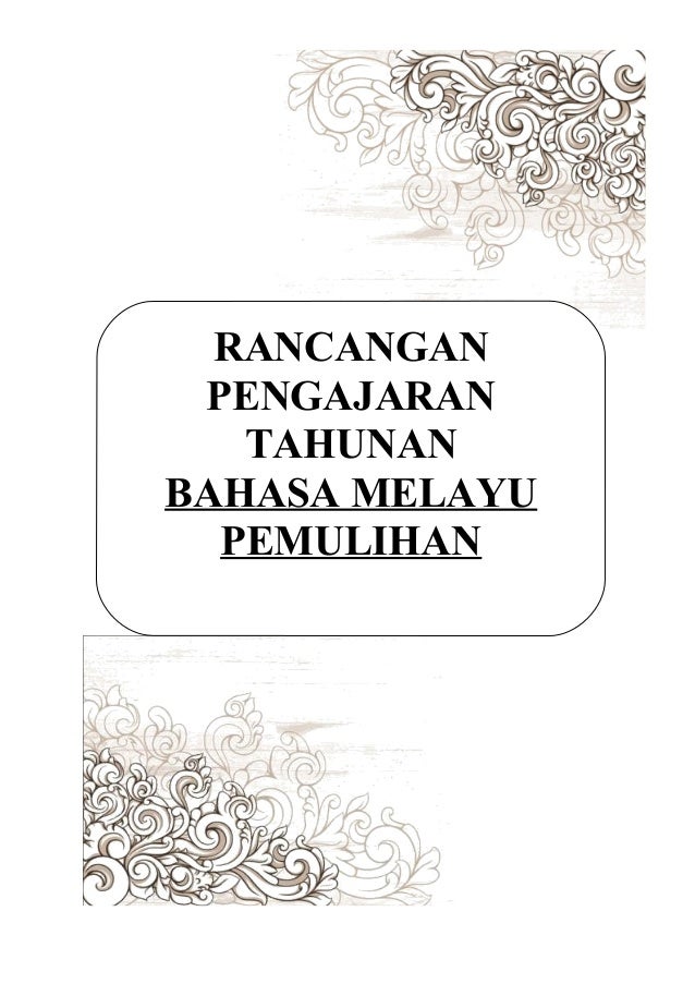 Rpt bm pemulihan khas 2014
