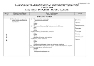 Rpt math t5 | DOCX