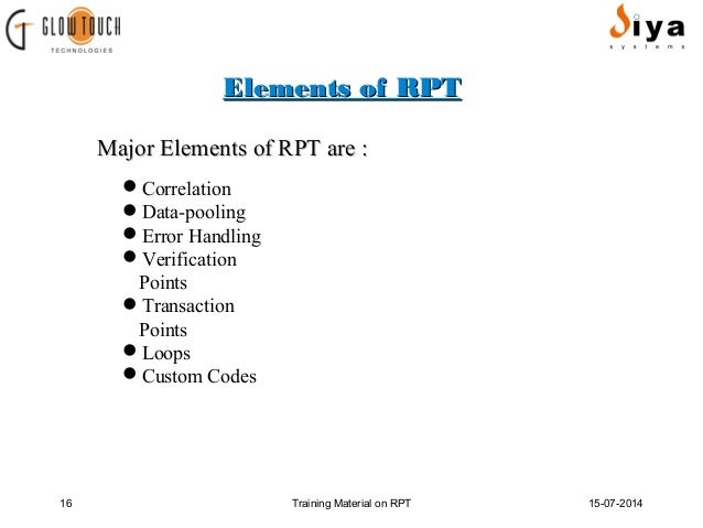 How To Do Manual Correlation In Rpt