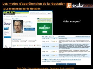 Gérer sa réputation en ligne - Denis Failly