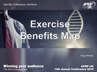Winning your audience
The DNA of engagement
Identify l Influence l Achieve
APMP UK
14th Annual Conference 2016
Hugo Minney
 