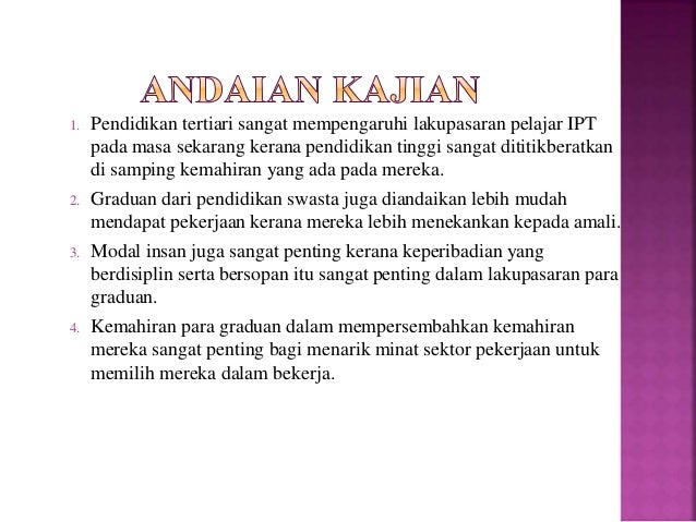 Slaid Present Pendemokrasian Sistem Pendidikan Tertiari Di Malaysia