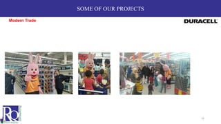 SOME OF OUR PROJECTS
Modern Trade
33
 