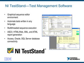 Embedded software validation best practices with NI and RQM | PPT