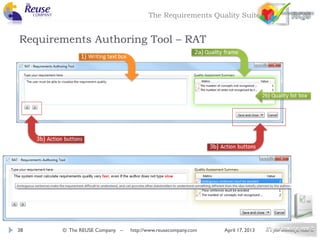 Rat Rq RQS - Requirements Quality Suite | PDF