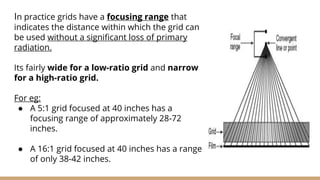 Filters grids and collimators | PPTX
