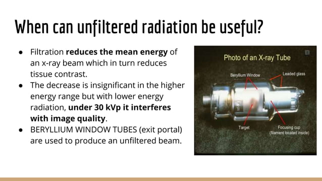 Filters grids and collimators | PPTX | Eye and Vision Conditions ...