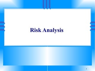 Risk Analysis 