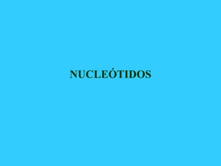NUCLEÓTIDOS
 