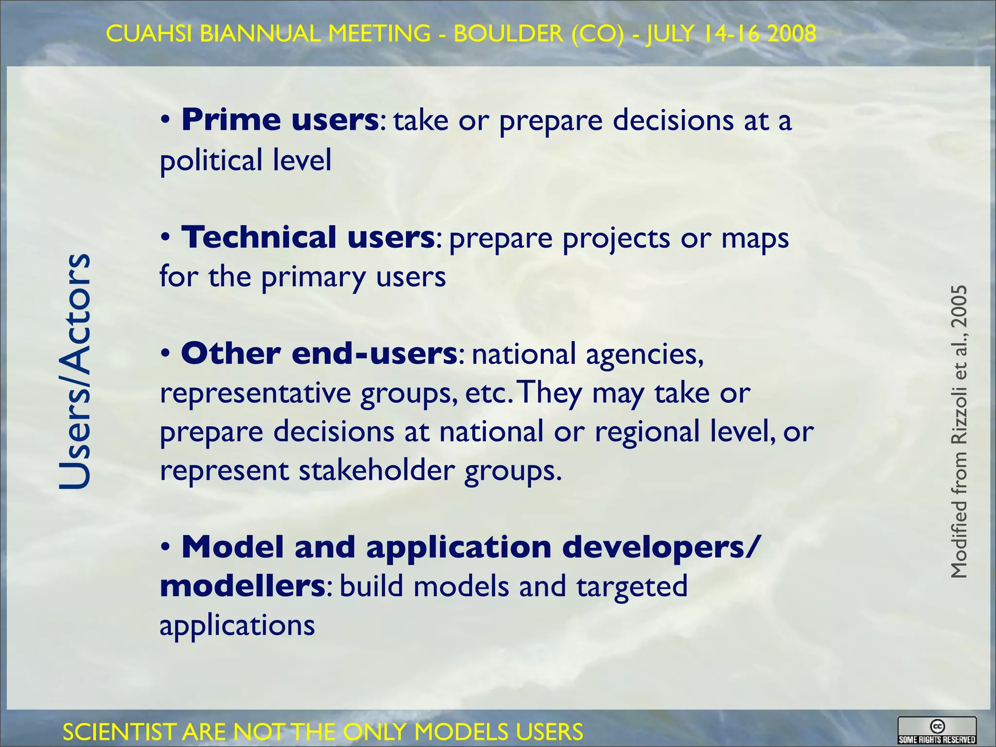 GEOFRAME: a system for doing hydrology by computer