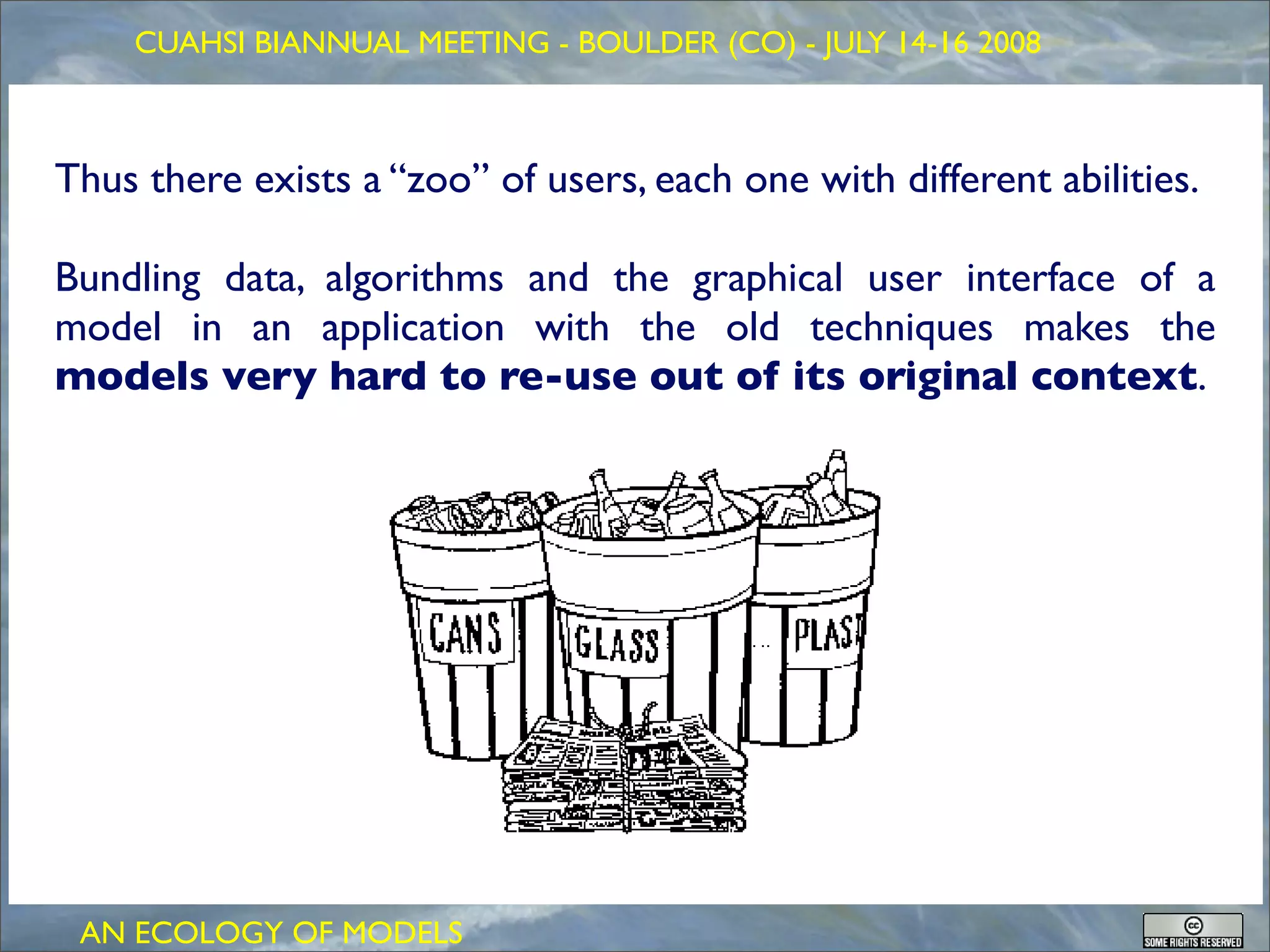 GEOFRAME: a system for doing hydrology by computer