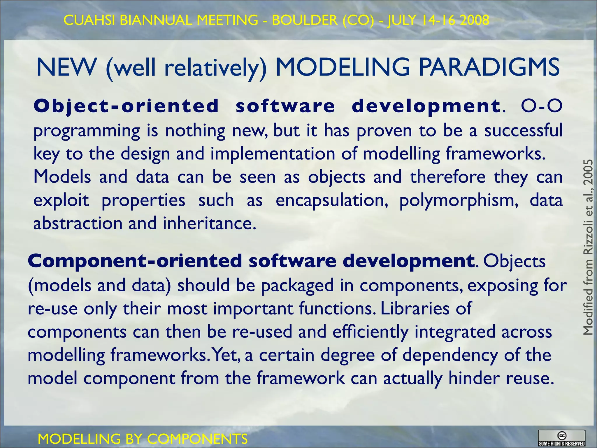 GEOFRAME: a system for doing hydrology by computer