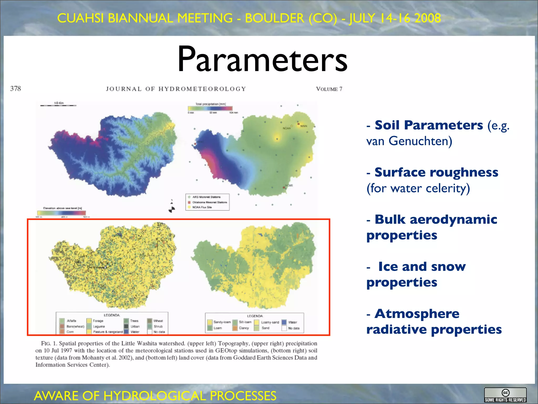 GEOFRAME: a system for doing hydrology by computer
