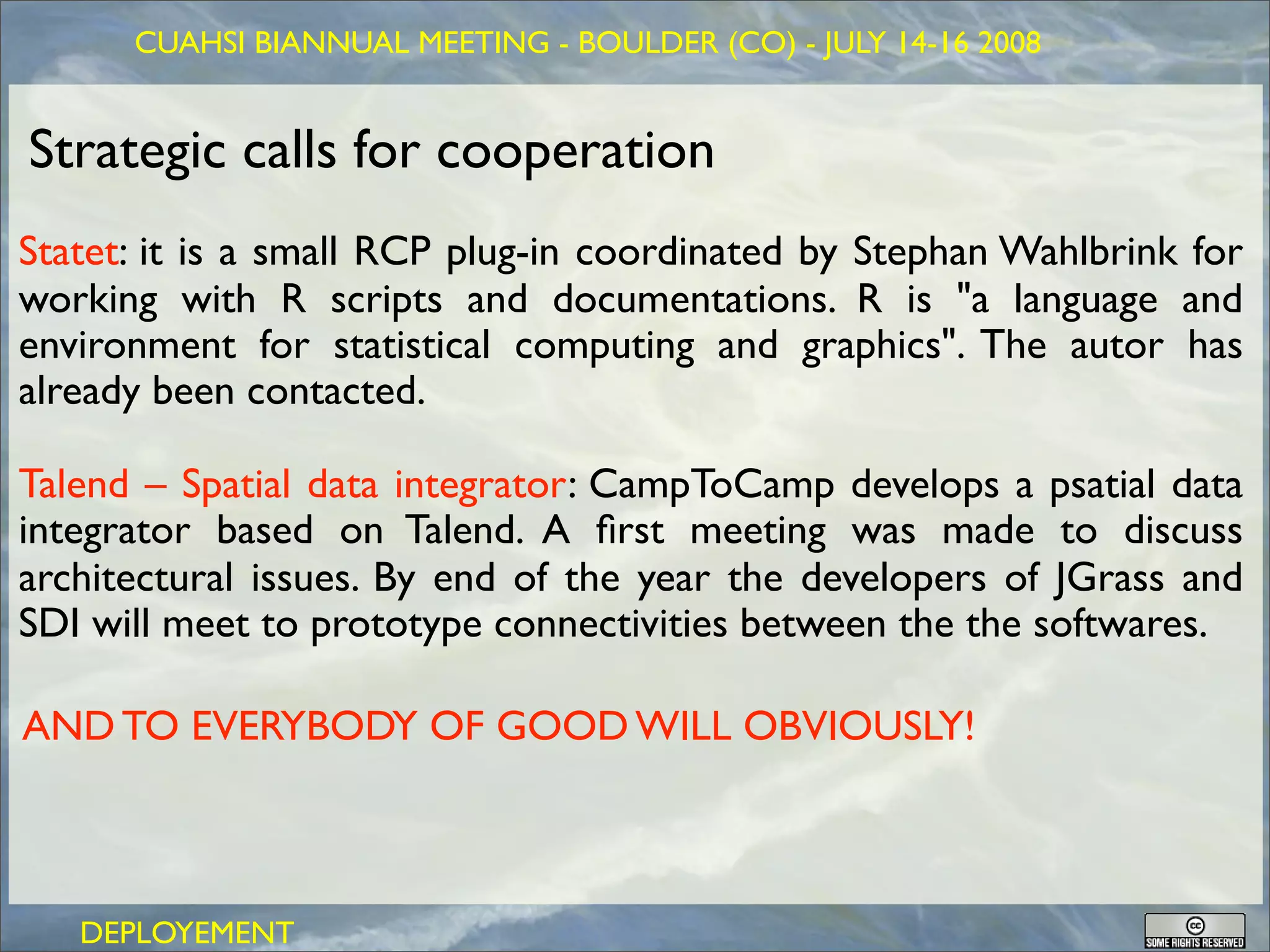 GEOFRAME: a system for doing hydrology by computer