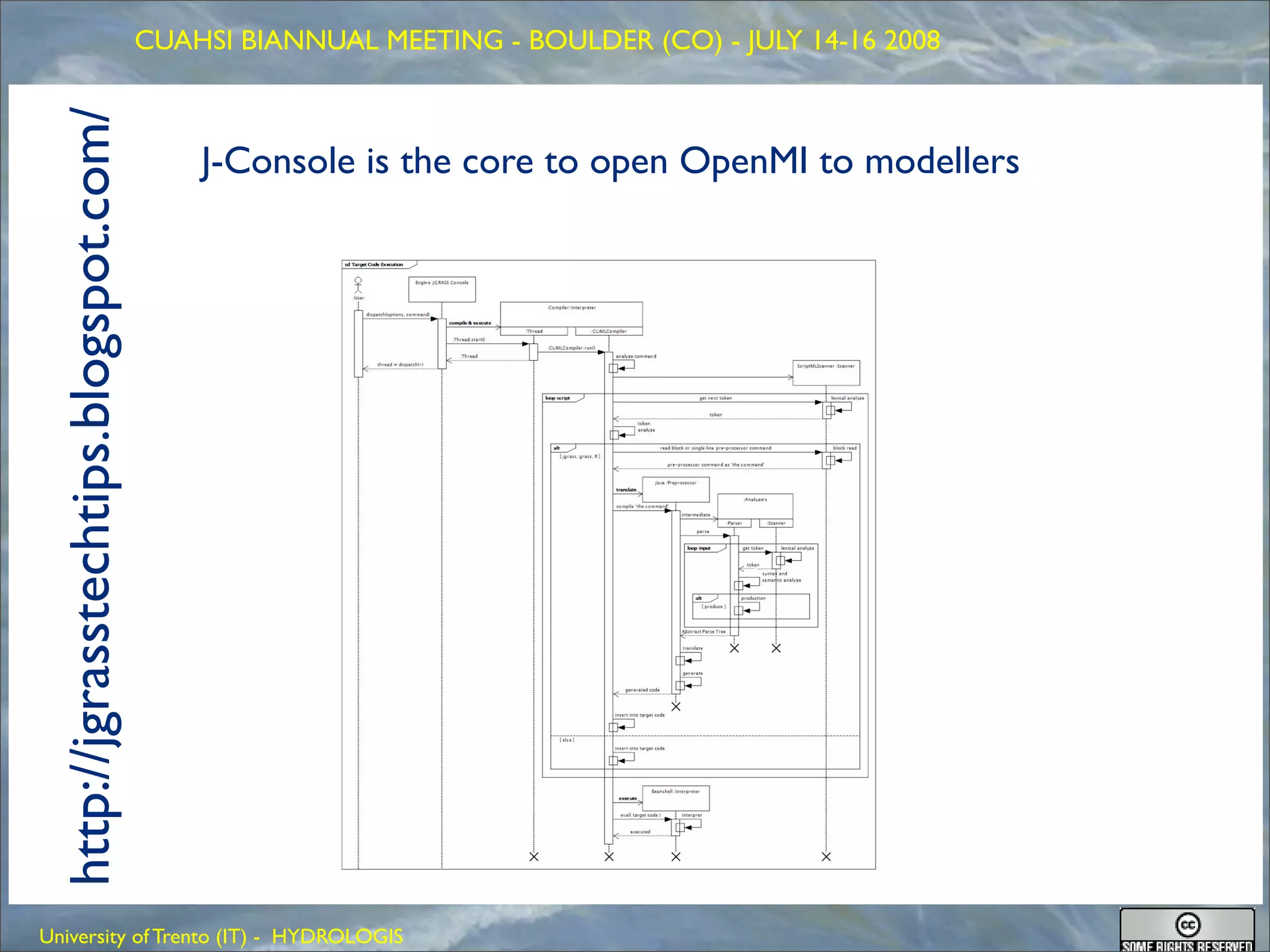 GEOFRAME: a system for doing hydrology by computer