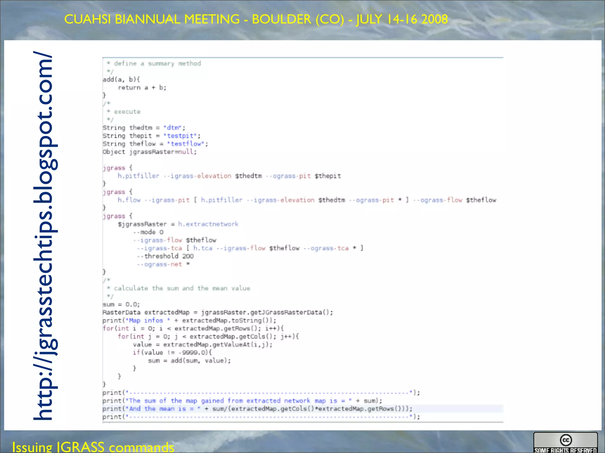 GEOFRAME: a system for doing hydrology by computer