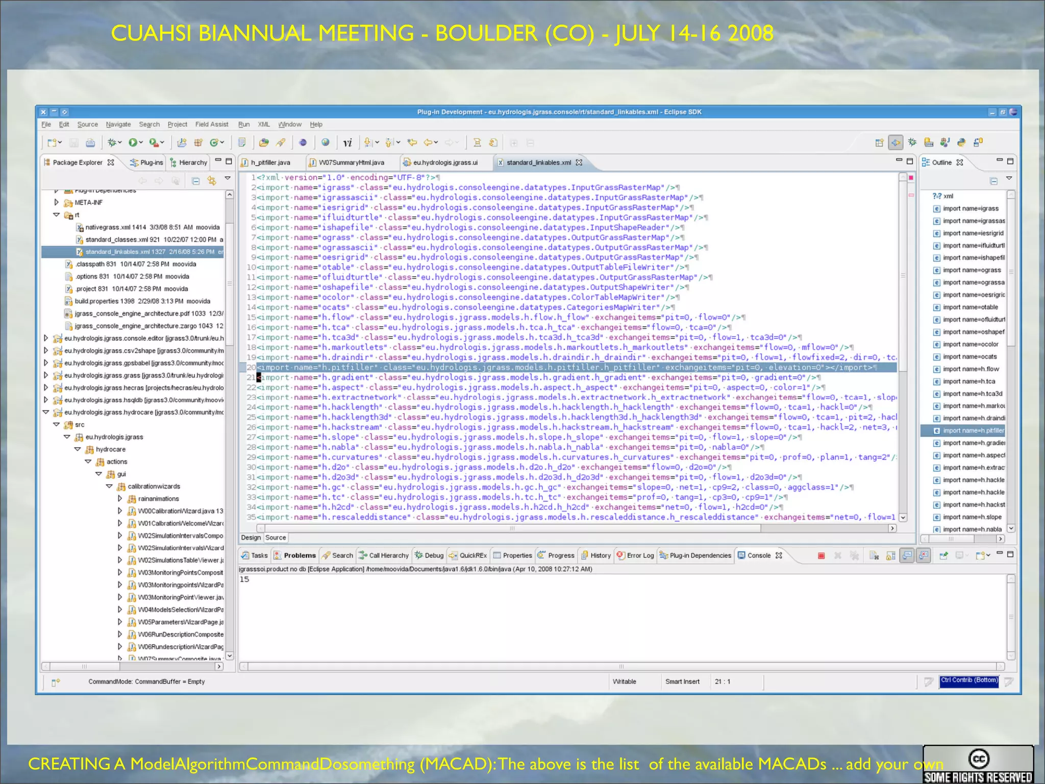 GEOFRAME: a system for doing hydrology by computer