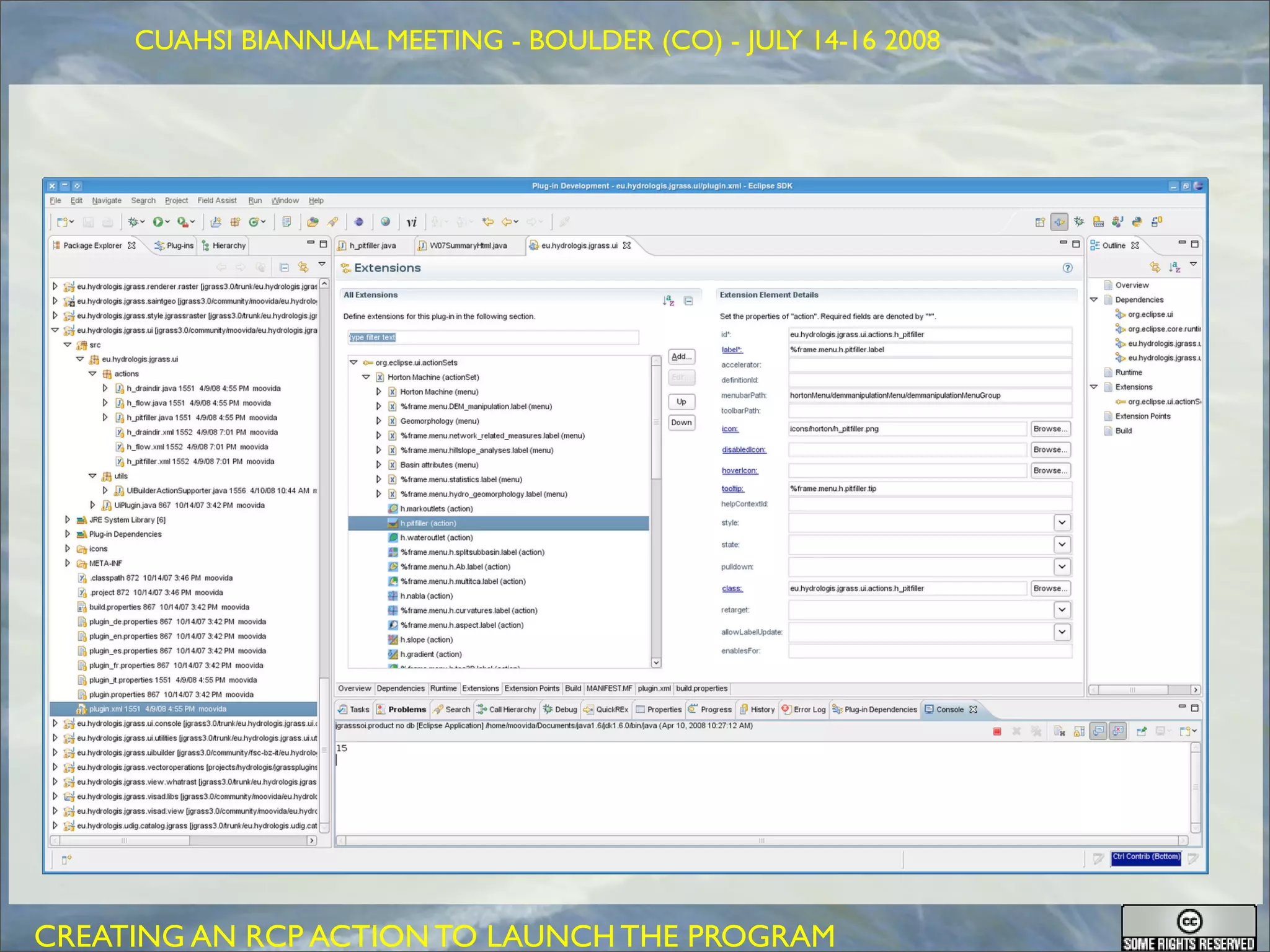 GEOFRAME: a system for doing hydrology by computer