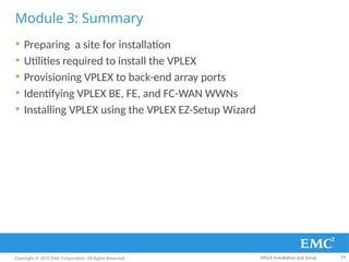 Vplex rr Installation and Setup document .pptx