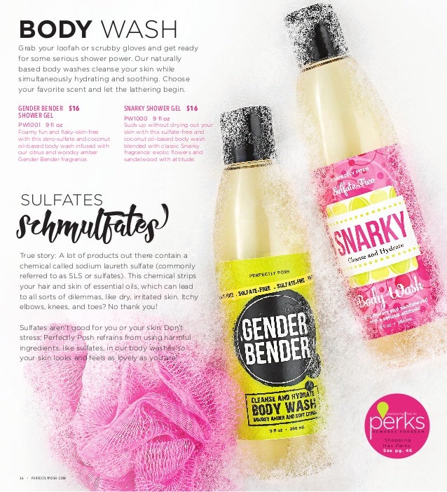 photo Perfectly Posh Gender Bender Body Wash perfectly posh spring summer pampering