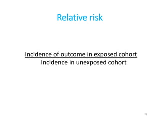 Odds Ratio And Relative Risk Evaluation