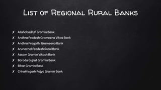 Regional Rural Bank | PPTX