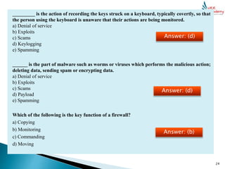 RRB JE Stage 2 Computer and Applications Questions Part 5