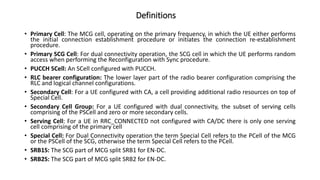 Pscell 5G NR parameters | PPTX