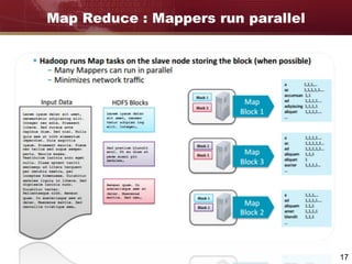 17
Map Reduce : Mappers run parallel
 