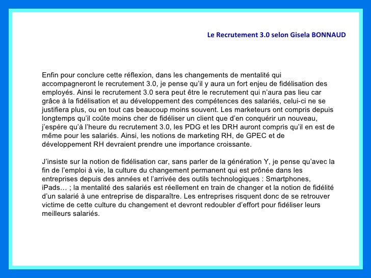 Recrutement 3.0