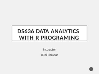 Comprehensive R Reference Card for Data Analysis and Programming | PPTX
