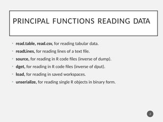 R Reference Comprehensive R Reference Card for Data Analysis and Programming | PPTX