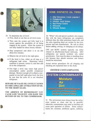 Refrigerant.service technique