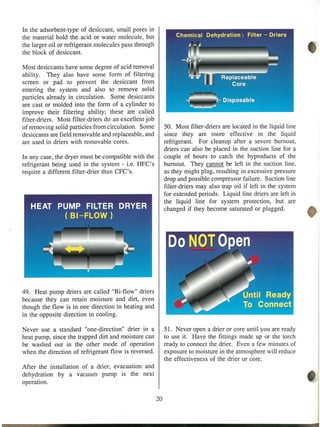 Refrigerant.service technique