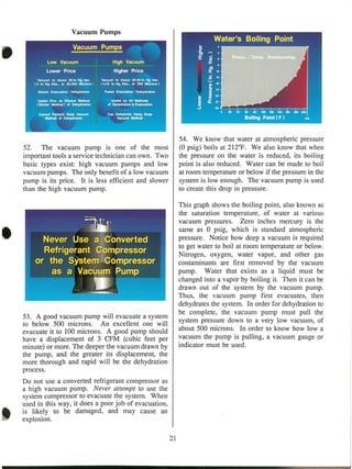 Refrigerant.service technique