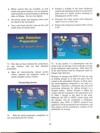 Refrigerant.service technique