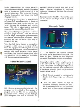Refrigerant.service technique