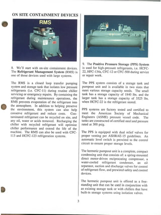 Refrigerant.service technique