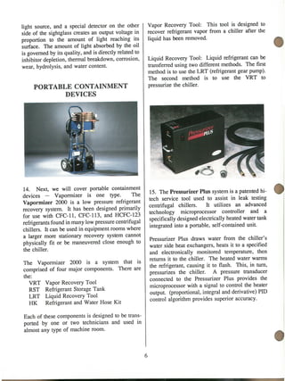 Refrigerant.service technique