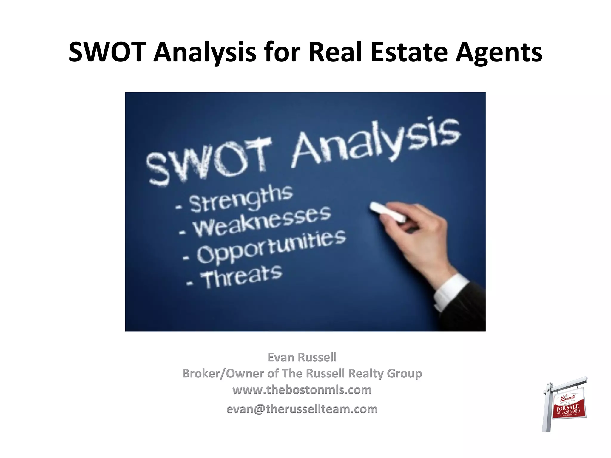 The Russell Realty Group SWOT Analysis PPT