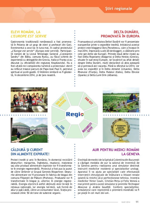 Revista Regio nr.30 iulie 2014