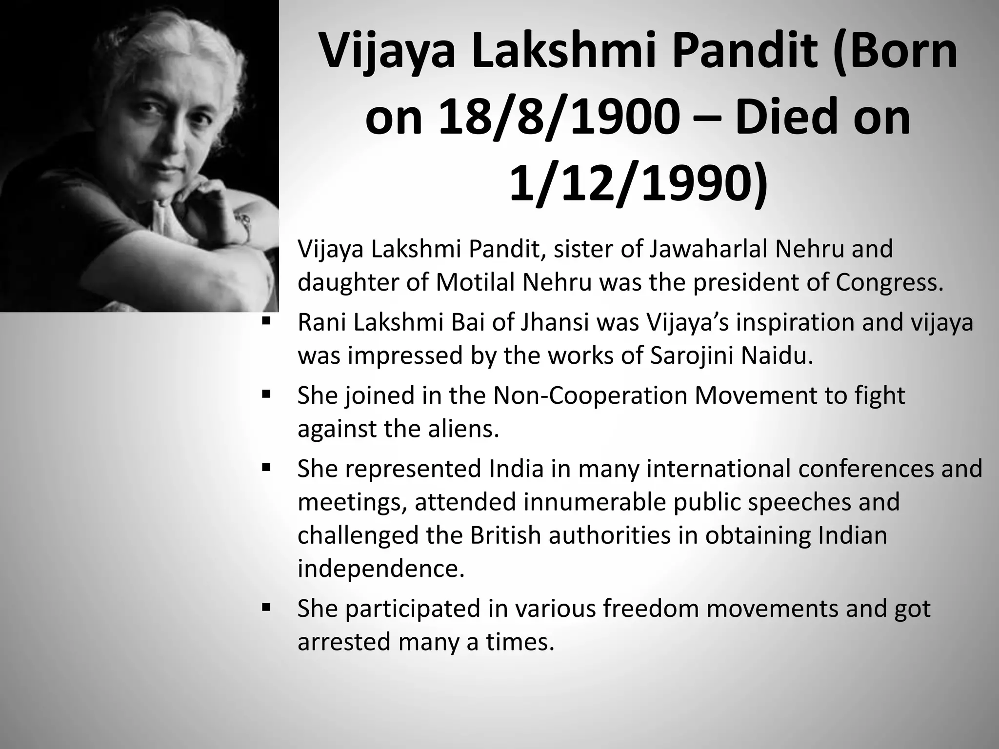 The Role of Women in Indian freedom struggles | PPTX