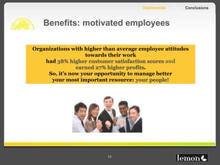 Global Corporate platform for People Reward & Recognition Slide 11