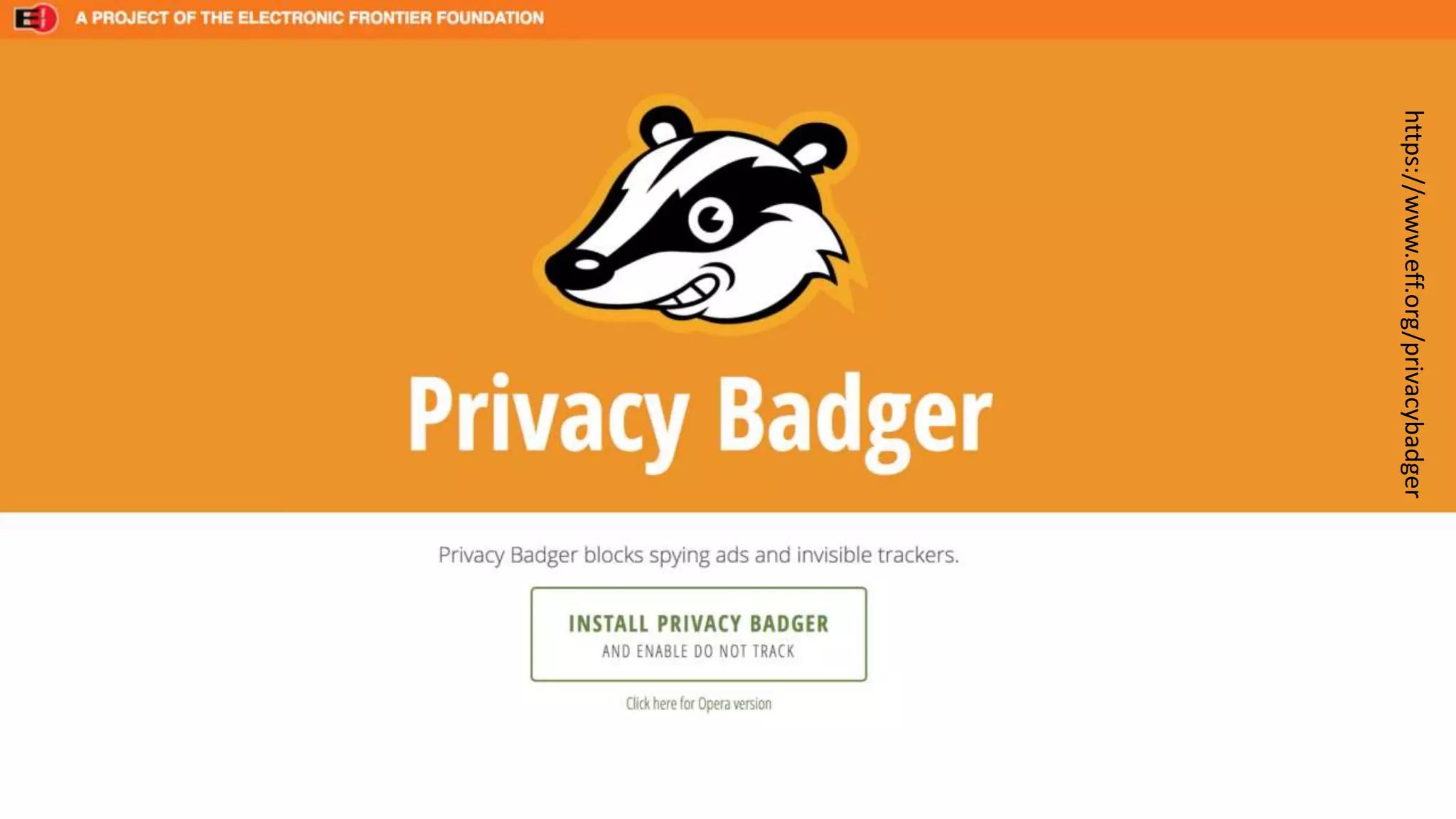 https://www.eff.org/privacybadger
 