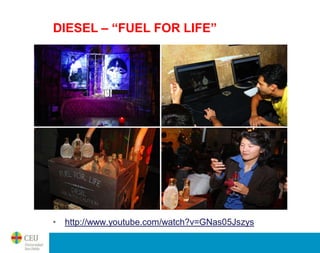 DIESEL – “FUEL FOR LIFE”




•   http://www.youtube.com/watch?v=GNas05Jszys
 