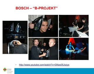 BOSCH – “B-PROJEKT”




•   http://www.youtube.com/watch?v=GNas05Jszys
 