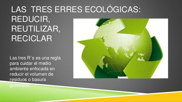 las tres erres