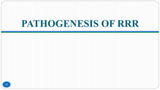 PATHOGENESIS OF RRR
37
 